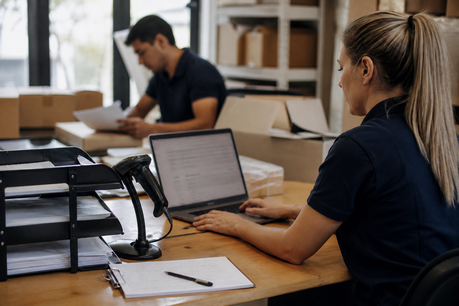 Operator supervising an automation pilot with manual exception handling