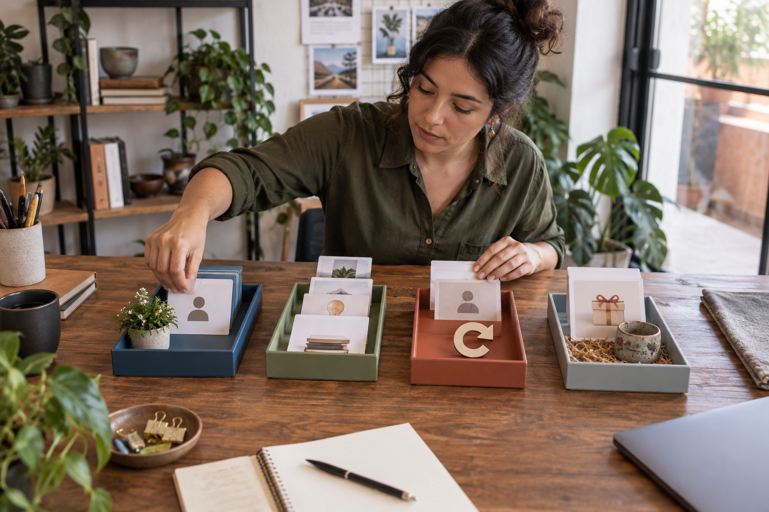 Professional organizing welcome, nurture, reactivation, and timely offer emails